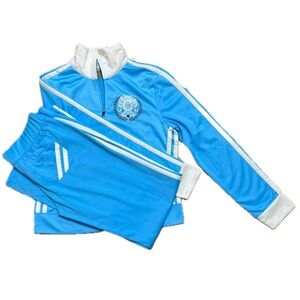 Baby Blue Vintage Juicy Couture Tracksuit Size Small in Sky Blue